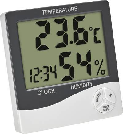 TFA Dostmann Thermo-/Hygrometer Weiß 30.5058.02