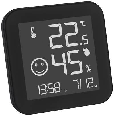 TFA Dostmann BLACK & WHITE Thermo-/Hygrometer Schwarz 30.5054.01