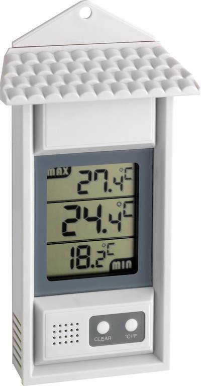 TFA Dostmann 30.1039 Thermometer Silber 30.1039