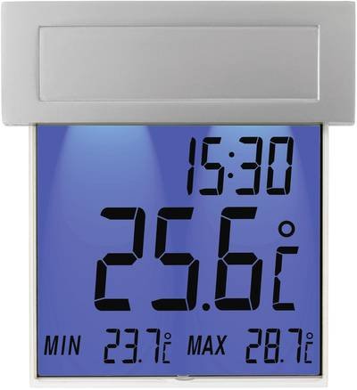 TFA Dostmann Vision Solar Thermometer Silber 30.1035