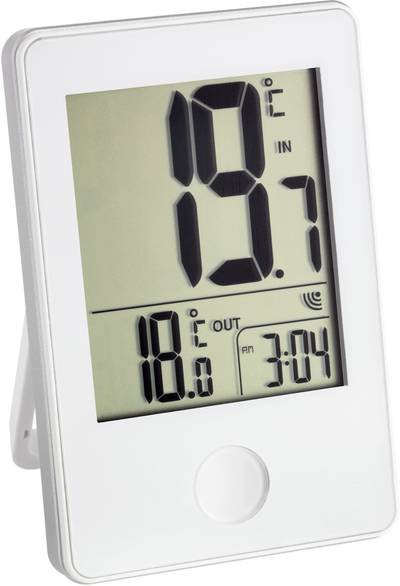 Funk-Thermometer mit Uhr
