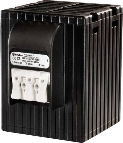 Finder 7H.51.8.230.0250 Heizgerät 110 - 230 V 250 W (L x B x H) 93.1 x 88.2 x 98.7 mm 1 St.