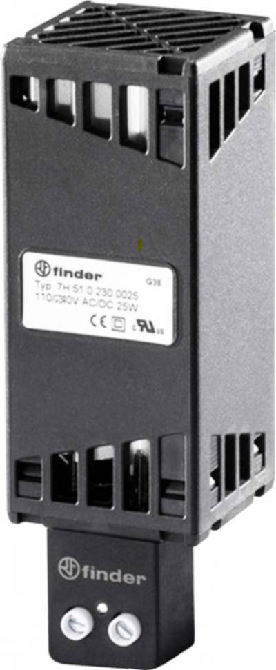 Finder 7H.51.0.230.0025 Heizgerät 110 - 230 V 25 W (L x B x H) 125 x 41 x 41 mm 1 St.