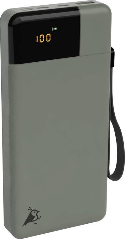 Aqiila Powerbird B20M Powerbank 20000 mAh LiPo USB-A, USB-C® Moosgrün