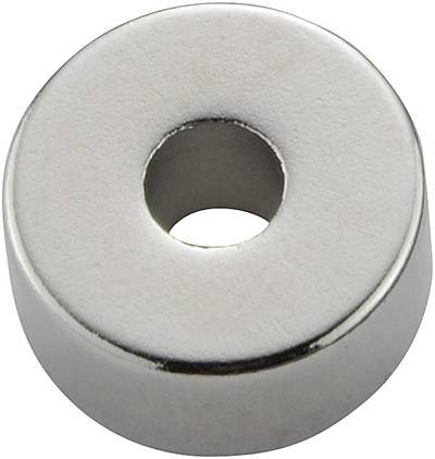 TRU COMPONENTS TC-12260100 Permanent-Magnet Ring (Ø x H) 13 mm x 6 mm Grenztemperatur (max.): 100 °C