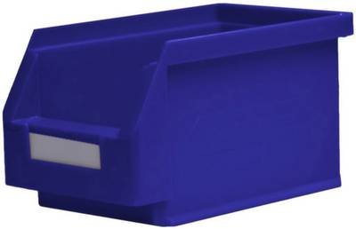 Kappes 1658669 Sichtlagerkasten (B x H x T) 140 x 130 x 230 mm Blau 1 St.