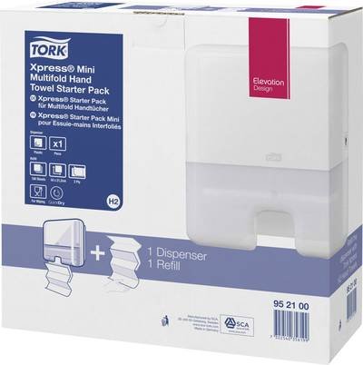 TORK 952100 Xpress Starter Pack Premium Papierhandtuchspender Weiß 1 St.