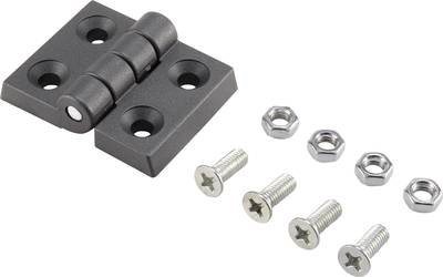 Basetech Kunststoff-Scharnier 60x45x8mm 60 mm 1 St.