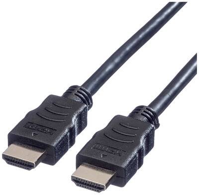 VALUE HDMI High Speed Kabel mit Ethernet, schwarz, 5 m