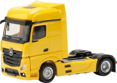 Herpa 309189-004 H0 LKW Modell Mercedes Benz Actros `18 Bigspace Zugmaschine, rapsgelb