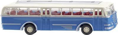 Wiking 072003 H0 Bus Modell Büssing Trambus, himmelblau/hellelfenbein