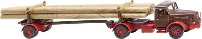 Wiking 039013 H0 LKW Modell Henschel Langholztransporter
