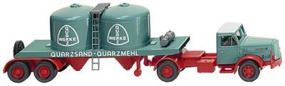 Wiking 053405 H0 LKW Modell Henschel Chemikaliensattelzug