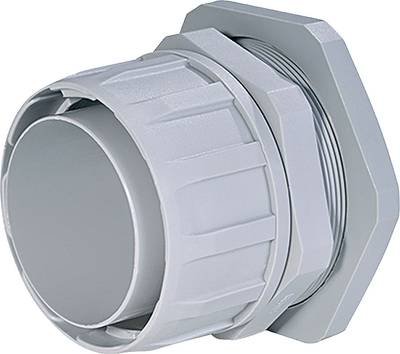HellermannTyton 167-00514 FG27-PG21-PP-GY Schlauchverschraubung Grau PG29 Gerade 1 St.