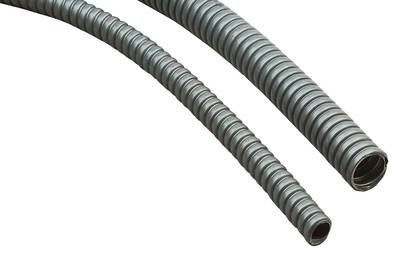 HELU 94893 SPR-PVC-AS Metallschutzschlauch Grau 15.00 mm 10 m