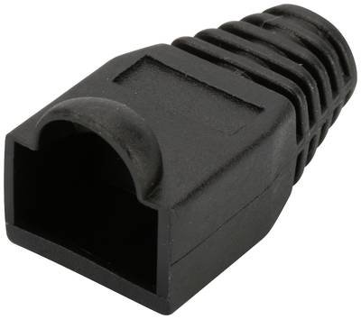 Digitus A-MOT 8/8 Digitus A-MOT 8/8 Knickschutztülle für 8P8C RJ45 Modular-Stecker A-MOT 8/8 Schwarz 1 St. A-MOT 8/8 Sch