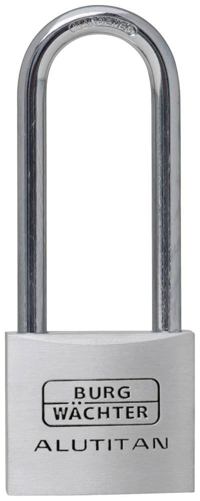 Burg Wächter 36081 Vorhängeschloss 40.00 mm verschieden schließend Aluminium Schlüsselschloss