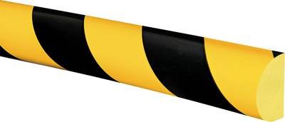 Moravia 422.22.446 Schutzprofil Schwarz, Gelb (L x B x H) 1000 x 28 x 40 mm
