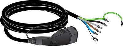 Schneider Electric EVP2CNS323C4 eMobility Ladekabel 4 m