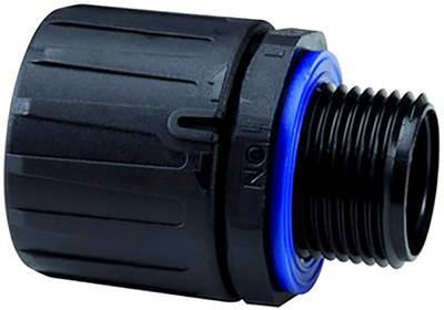 LAPP 55506195 SILVYN® FPAX M40x1,5 BK Schlauchverschraubung Schwarz M40 Gerade 2 St.