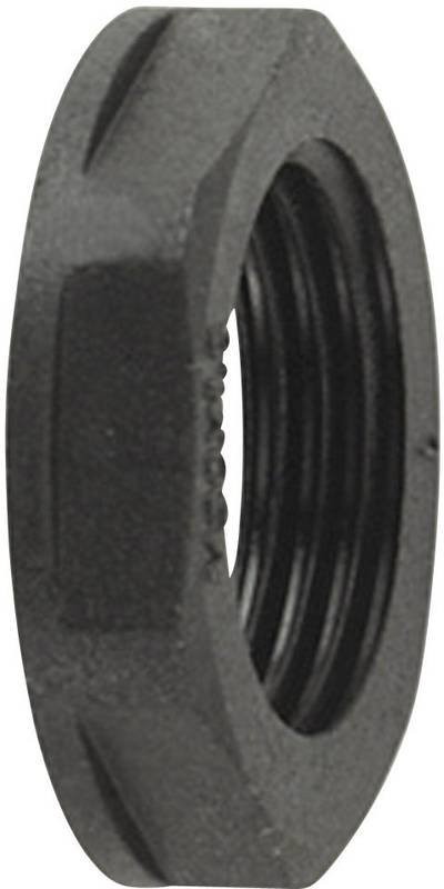 HellermannTyton 166-50143 ALPA-PG11 Gegenmutter Schwarz 1 St.