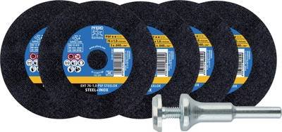 PFERD TOOLS STARTKIT EHT 76-1,0 PSF STEELOX/10 (5+1) 69198288 Trennscheiben-Set 76 mm 1 St. Edelstahl, Stahl