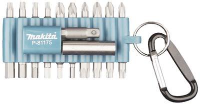 Makita P-81175 Bit-Set 22teilig Innen-Sechsrund (TX), Kreuzschlitz Pozidriv, Kreuzschlitz Phillips, Innen-Sechskant