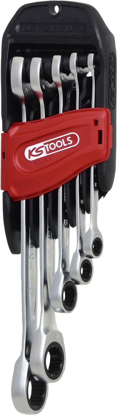 KS Tools 503.5205 Ring-Maulschlüssel-Satz 5teilig Schlüsselweite (Metrisch) 19 mm