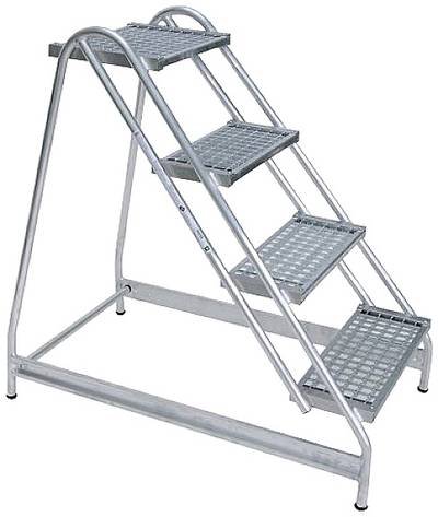 MUNK Günzburger Steigtechnik 50053 Aluminium Arbeitspodest Montage mit Werkzeug Arbeitshöhe (max.): 2.5 m 9.7 kg