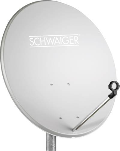 Schwaiger SPI440.0 SAT Antenne 42 cm Reflektormaterial: Stahl Hellgrau
