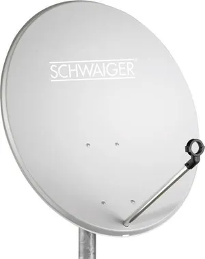 Schwaiger SPI440.0 SAT Antenne 42 cm Reflektormaterial: Stahl Hellgrau
