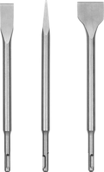 kwb 247190 Meißel-Set 3teilig Gesamtlänge 250 mm SDS-Plus 1 Set