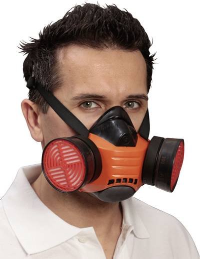 Ekastu Polimask BETA 433 506 Atemschutz Halbmaske ohne Filter EN 140 DIN 140