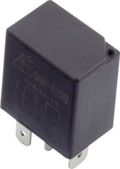 TRU COMPONENTS SHR-4290 SHR-12VDC-F-A 4pin Kfz-Relais 12 V/DC 30 A 1 Schließer