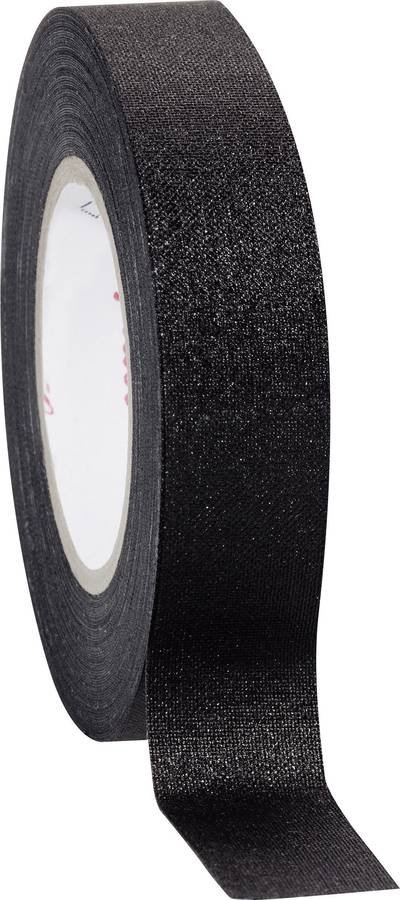 Coroplast 80284 80284 Gewebeklebeband Schwarz (L x B) 10 m x 15 mm 1 St.