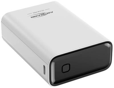 Ansmann 20000 mAh PB222PD w Powerbank 20 Ah USB PD 3.0, Quick Charge 2.0 LiPo Weiß mit Laderegler, gleichzeitiges Laden