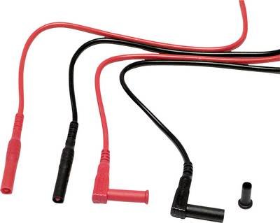 Chauvin Arnoux Messleitungs-Set 4 mm Sicherheits-Stecker 4 mm Sicherheits-Stecker 1.5 m Rot, Schwarz 1 Set