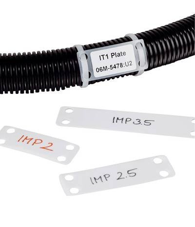 HellermannTyton 151-42229 IMP2 PA66 WH 100 Leitermarkierer Beschriftungsfläche: 50.8 x 19.1 mm Weiß 1 St.