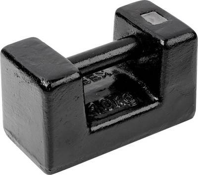 Kern 366-87 Kern 366-87 M3 10 kg Prüfgewicht Block, Gusseisen lackiert maximal mögliche Menge je Palette: 60, Flatrate (