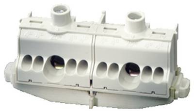Hensel 26001203 Klemme Schrauben, Steckanschluss Grau 1 St.