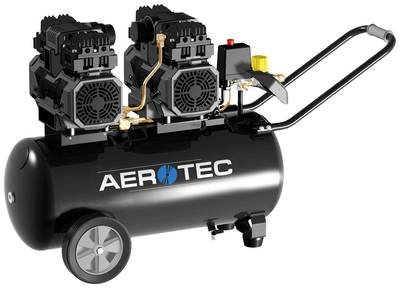 Aerotec Druckluft-Kompressor 360 TECH DUO SILENT 50 l 8 bar