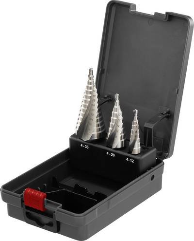 TOOLCRAFT TO-9913149 HSS Stufenbohrer 1 Set