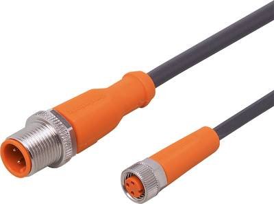 ifm Electronic EVC216 Verbindungsleitung Stecker, gerade, Buchse, gerade 0.6 m Polzahl Sensoren: 3, 3 1 St.