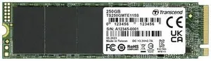 Transcend 115S 250 GB Interne M.2 PCIe NVMe SSD 2280 PCIe NVMe 3.0 x4 Retail TS250GMTE115S