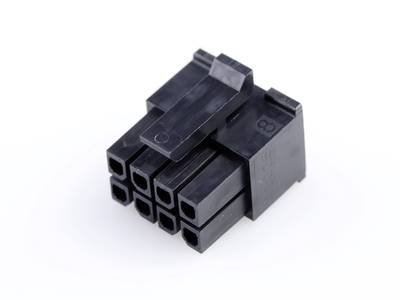 Molex Buchsengehäuse-Kabel Polzahl Gesamt 8 Rastermaß: 3 mm 430250810 1 St. Bag