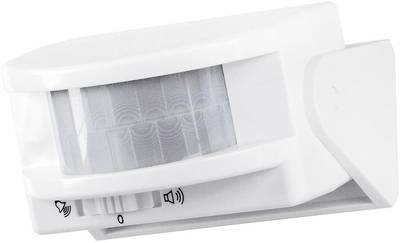 PENTATECH Bewegungsmelder ZM03 Weiß 90 dB 33330