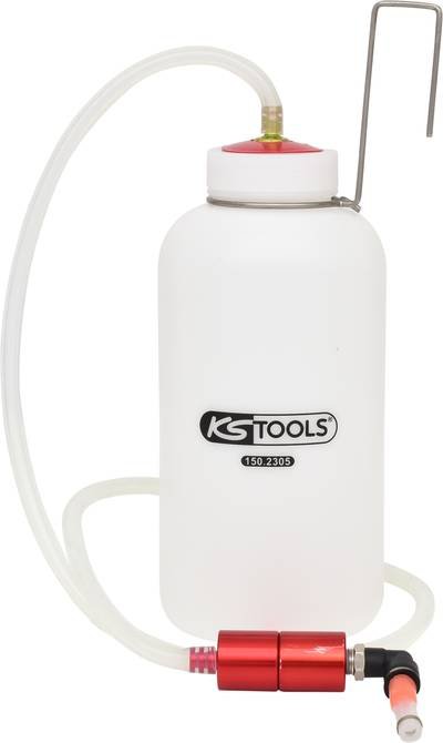 KS Tools 150.2305 Ein-Mann-Bremsenentfüfter mit Auffangflasche