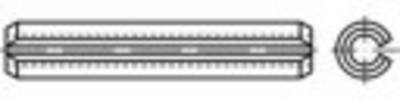 TOOLCRAFT TO-5379438 Spannstifte Edelstahl 100 St.