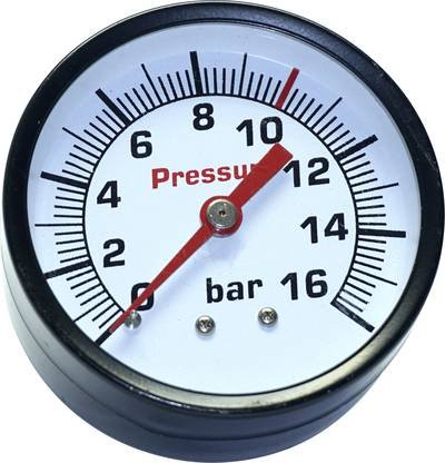 Aerotec Manometer 9052071 neu Anschluss (Manometer): Rückseite Außengewinde 1/4" 1 St.