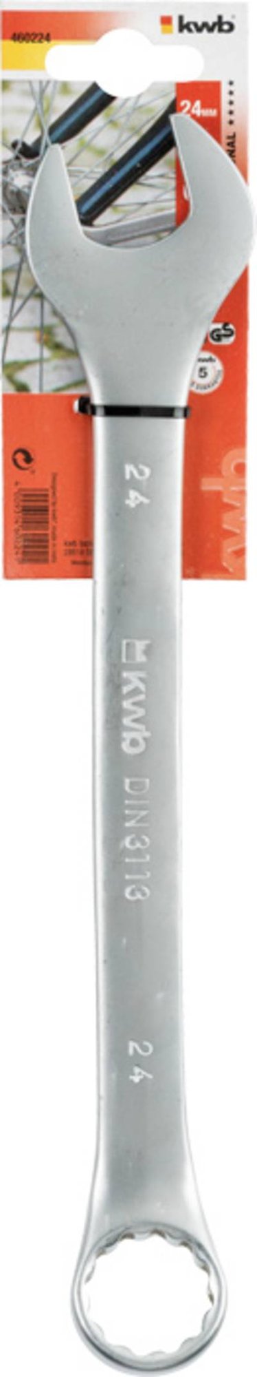 kwb 460224 Ring-Maulschlüssel 1 Stück Schlüsselweite (Metrisch) 24 mm